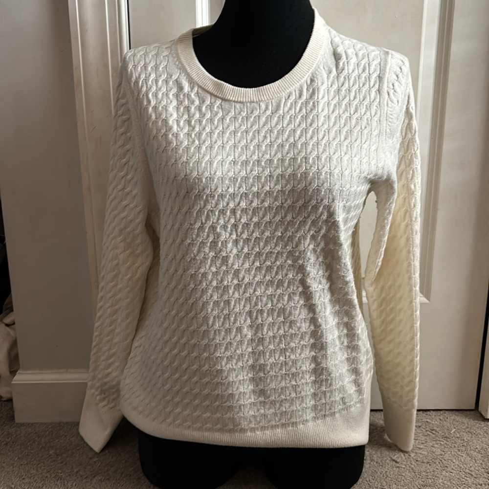 Textured sweater